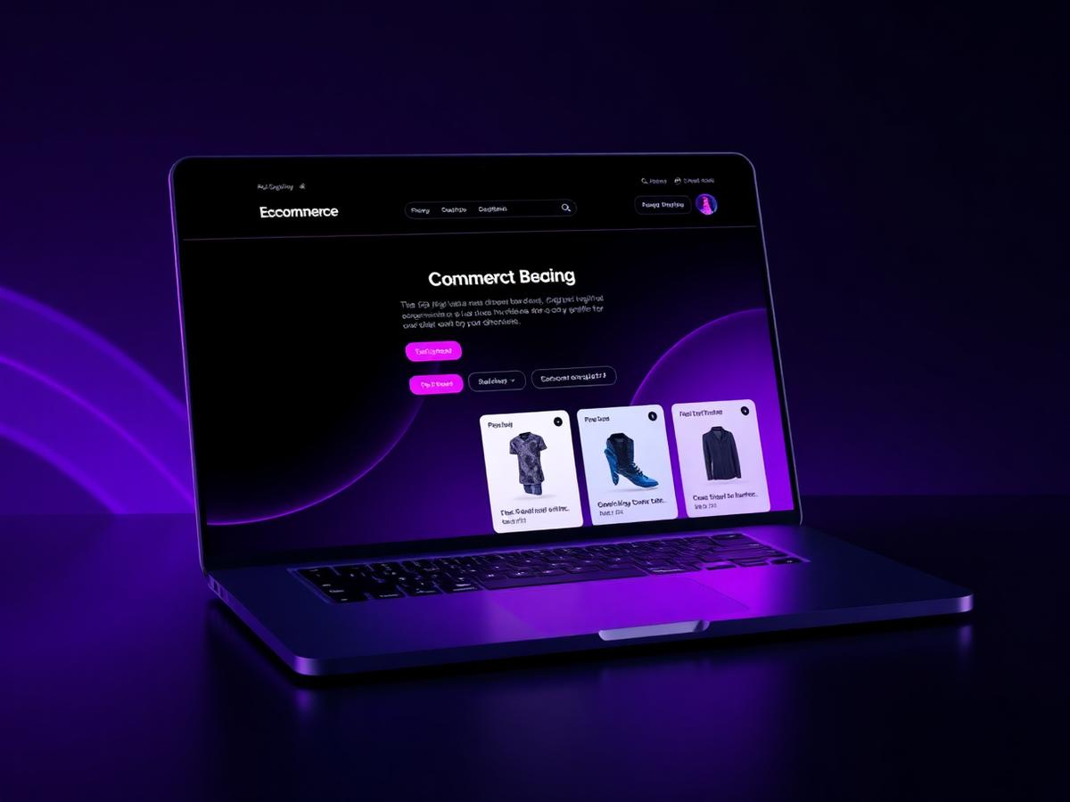 E-Commerce Platform — Web Design preview